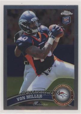 2011 Topps Chrome - [Base] #212.1 - Von Miller (Ball in Both Hands)