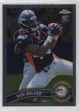 2011 Topps Chrome - [Base] #212.1 - Von Miller (Ball in Both Hands)