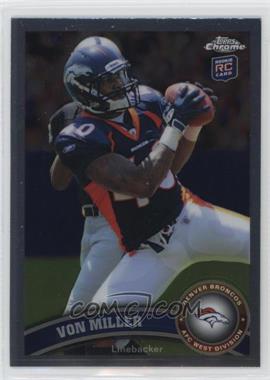 2011 Topps Chrome - [Base] #212.1 - Von Miller (Ball in Both Hands)