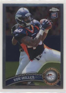 2011 Topps Chrome - [Base] #212.1 - Von Miller (Ball in Both Hands)