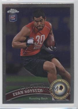 2011 Topps Chrome - [Base] #82 - Evan Royster