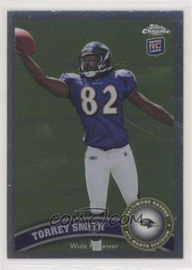 2011 Topps Chrome - [Base] #97.2 - Torrey Smith (Right Hand on Ball)