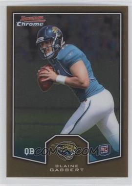 2011 Topps Chrome - Bowman Chrome Rookies #BCR-1 - Blaine Gabbert