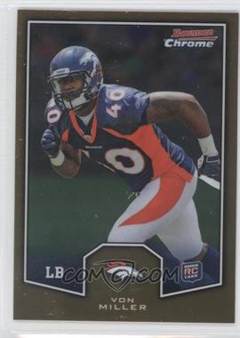 2011 Topps Chrome - Bowman Chrome Rookies #BCR-12 - Von Miller