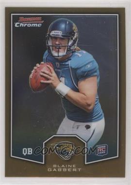 2011 Topps Chrome - Bowman Chrome Rookies #BCR-16 - Blaine Gabbert