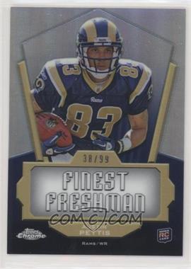 2011 Topps Chrome - Finest Freshman - Refractor #FF-AP - Austin Pettis /99