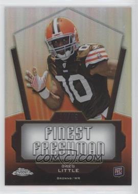 2011 Topps Chrome - Finest Freshman - Refractor #FF-GL - Greg Little /99