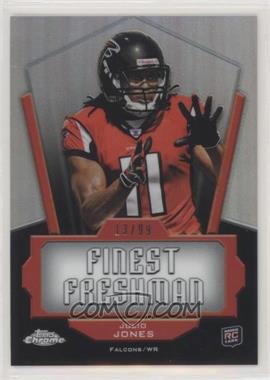 2011 Topps Chrome - Finest Freshman - Refractor #FF-JJ - Julio Jones /99