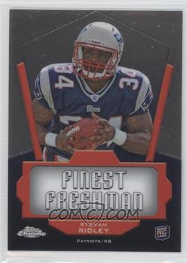 2011 Topps Chrome - Finest Freshman #FF-SR - Stevan Ridley