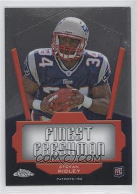 2011 Topps Chrome - Finest Freshman #FF-SR - Stevan Ridley