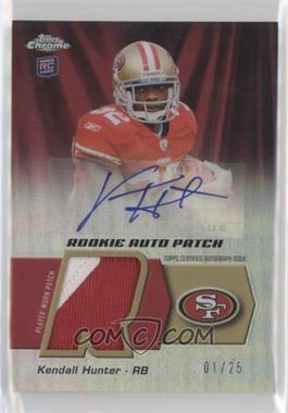 2011 Topps Chrome - Rookie Auto Patch #RAP-KH - Kendall Hunter /25