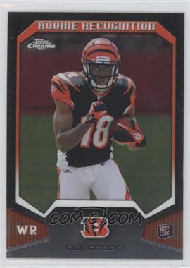 2011 Topps Chrome - Rookie Recognition #RR-AJG - A.J. Green
