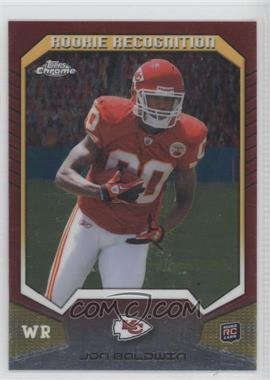 2011 Topps Chrome - Rookie Recognition #RR-JB - Jon Baldwin