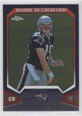 2011 Topps Chrome - Rookie Recognition #RR-RM - Ryan Mallett