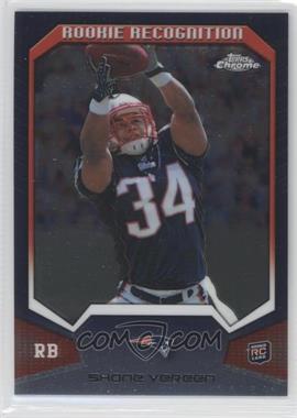 2011 Topps Chrome - Rookie Recognition #RR-SV - Shane Vereen