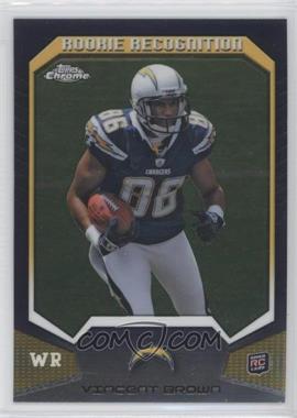 2011 Topps Chrome - Rookie Recognition #RR-VB - Vincent Brown