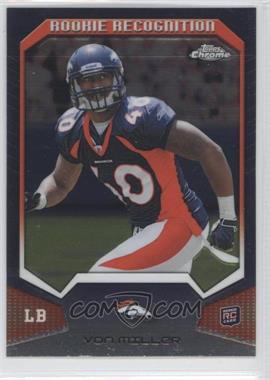 2011 Topps Chrome - Rookie Recognition #RR-VM - Von Miller