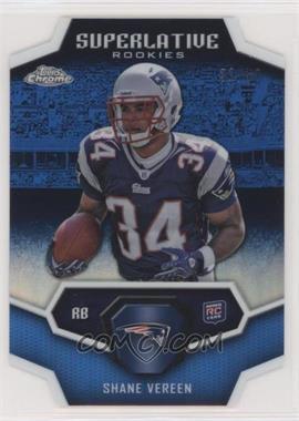 2011 Topps Chrome - Superlative Rookies - Blue Refractor #SR-SV - Shane Vereen /50