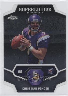 2011 Topps Chrome - Superlative Rookies #SR-CP - Christian Ponder