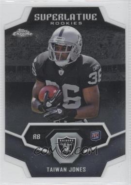 2011 Topps Chrome - Superlative Rookies #SR-TJ - Taiwan Jones