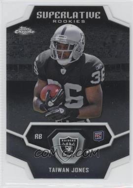 2011 Topps Chrome - Superlative Rookies #SR-TJ - Taiwan Jones