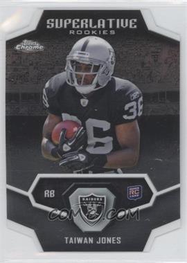 2011 Topps Chrome - Superlative Rookies #SR-TJ - Taiwan Jones