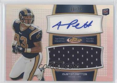 2011 Topps Finest - Autograph Jumbo Relics - Refractor #AJR-AP - Austin Pettis /75