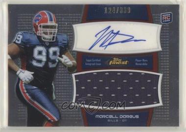 2011 Topps Finest - Autograph Jumbo Relics #AJR-MD - Marcell Dareus /339