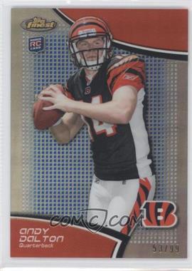 2011 Topps Finest - [Base] - Blue Refractor #116 - Andy Dalton /99
