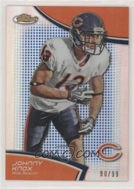 2011 Topps Finest - [Base] - Blue Refractor #68 - Johnny Knox /99