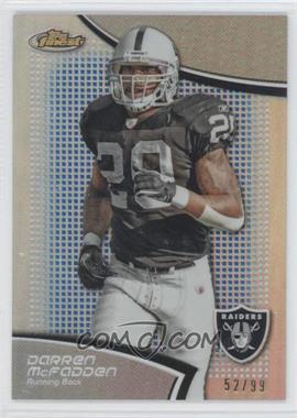 2011 Topps Finest - [Base] - Blue Refractor #78 - Darren McFadden /99