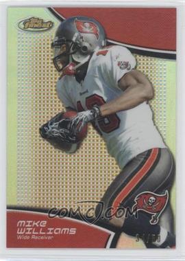 2011 Topps Finest - [Base] - Gold Refractor #32 - Mike Williams /50
