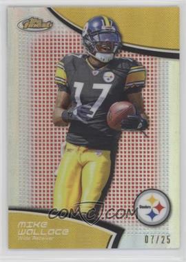 2011 Topps Finest - [Base] - Red Refractor #4 - Mike Wallace /25