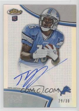 2011 Topps Finest - [Base] - Refractor Rookie Autograph #102 - Titus Young /30