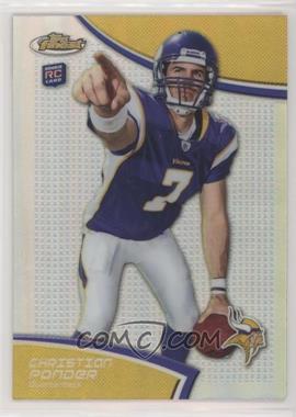 2011 Topps Finest - [Base] - Refractor #47 - Christian Ponder