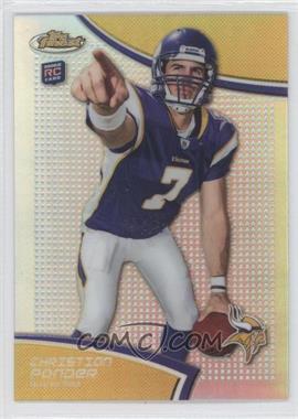 2011 Topps Finest - [Base] - Refractor #47 - Christian Ponder