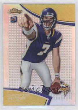 2011 Topps Finest - [Base] - Refractor #47 - Christian Ponder