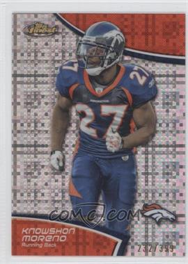 2011 Topps Finest - [Base] - X-Fractor #113 - Knowshon Moreno /399