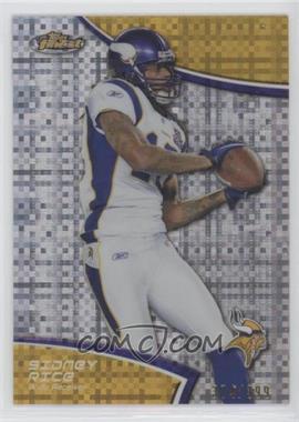 2011 Topps Finest - [Base] - X-Fractor #27 - Sidney Rice /399