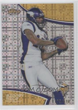 2011 Topps Finest - [Base] - X-Fractor #27 - Sidney Rice /399