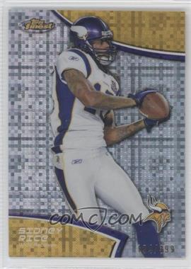 2011 Topps Finest - [Base] - X-Fractor #27 - Sidney Rice /399