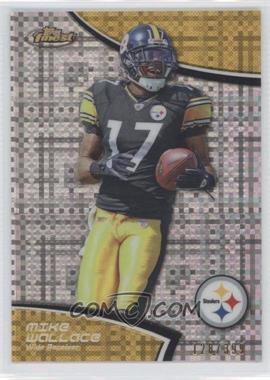 2011 Topps Finest - [Base] - X-Fractor #4 - Mike Wallace /399