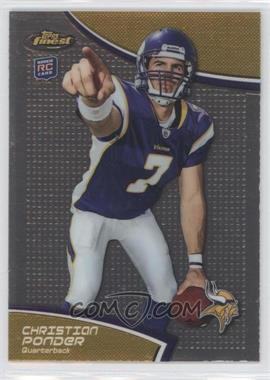 2011 Topps Finest - [Base] #47 - Christian Ponder