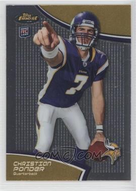 2011 Topps Finest - [Base] #47 - Christian Ponder