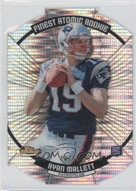 2011 Topps Finest - Finest Atomic Rookie Die-Cut - Mosaic Superior Refractor #FAR-RM - Ryan Mallett /10