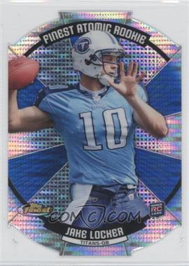 2011 Topps Finest - Finest Atomic Rookie Die-Cut #FAR-JL - Jake Locker