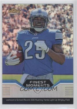 2011 Topps Finest - Finest Moments - Refractor #FM-ML - Mikel Leshoure