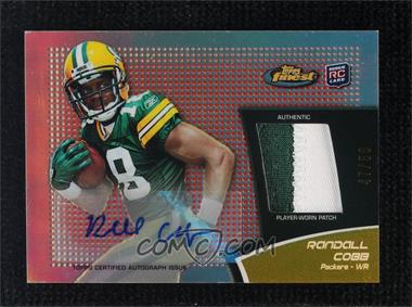 2011 Topps Finest - Rookie Autograph Patch - Red Refractor #RAP-RC - Randall Cobb /50