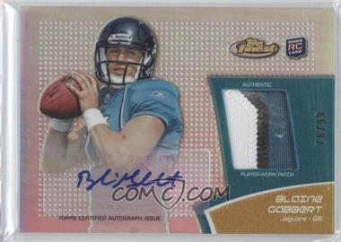 2011 Topps Finest - Rookie Autograph Patch - Refractor #RAP-BG - Blaine Gabbert /99