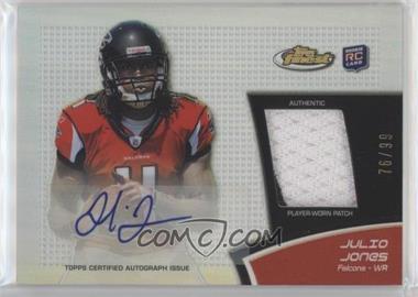 2011 Topps Finest - Rookie Autograph Patch - Refractor #RAP-JJ - Julio Jones /99